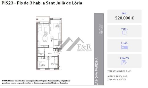 Piso / Apartamento en Aixirivall, Sant Julià de Lòria