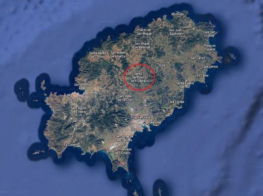 منزل ريفي ﻓﻲ Santa Gertrudis de Fruitera, Illes Balears