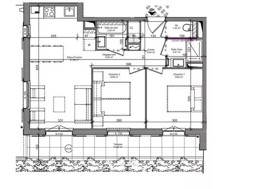 Apartment in Saint-Gervais-les-Bains, Haute-Savoie