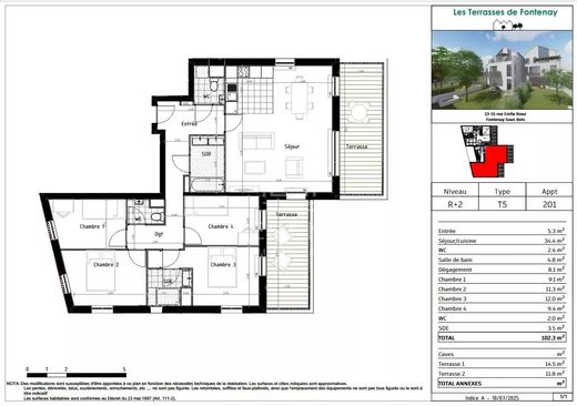 Apartment / Etagenwohnung in Fontenay-sous-Bois, Val-de-Marne