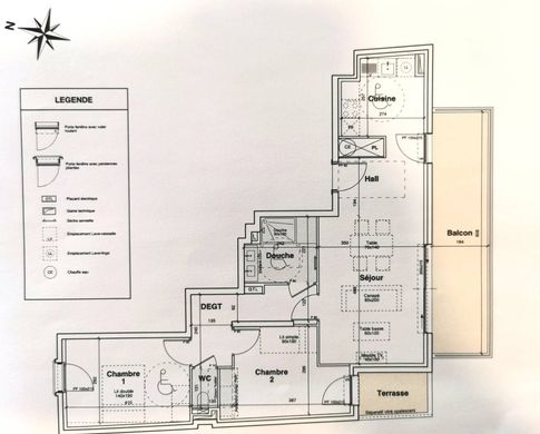 Menton, Alpes-Maritimesのアパートメント