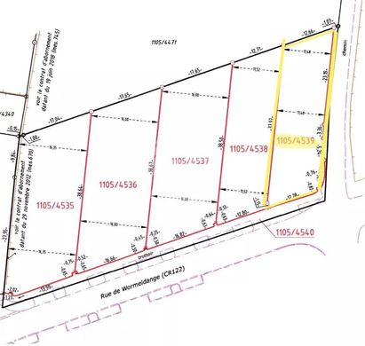 Terreno en Gonderange, Junglinster