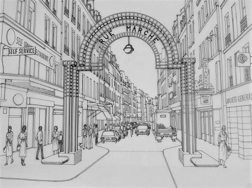 듀플렉스 / Montorgueil, Sentier, Vivienne-Gaillon, Paris