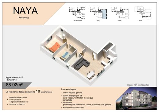 Appartement in Esch-sur-Alzette, Canton d'Esch-sur-Alzette