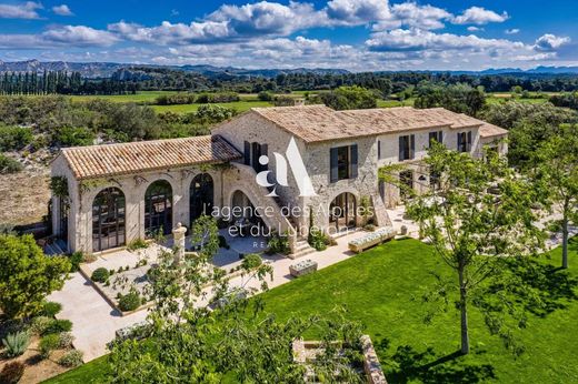 Maussane-les-Alpilles, Bouches-du-Rhôneのカントリー風またはファームハウス