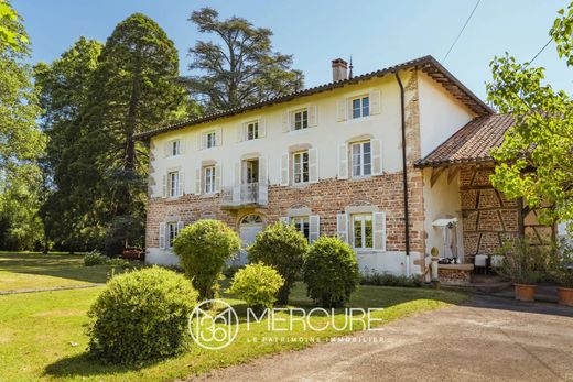 Casa di lusso a Saint-Didier-d'Aussiat, Ain