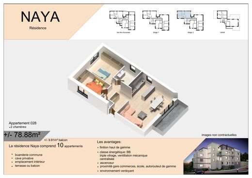 Appartement in Esch-sur-Alzette, Canton d'Esch-sur-Alzette