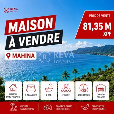 Luxury home in Mahina, Îles du Vent
