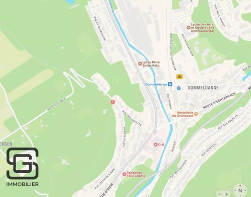 Teren w Luksemburg, Ville de Luxembourg