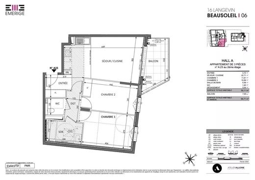 Piso / Apartamento en Beausoleil, Alpes Marítimos