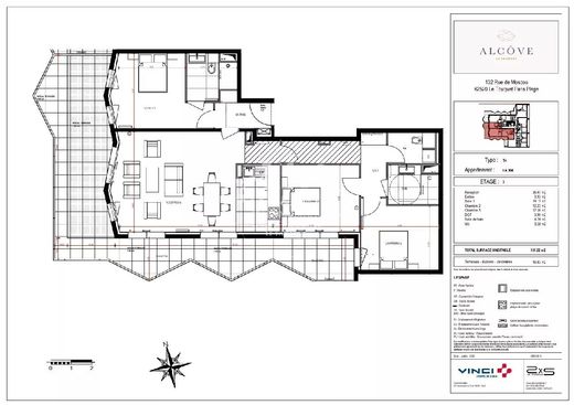 Apartment / Etagenwohnung in Le Touquet-Paris-Plage, Pas-de-Calais