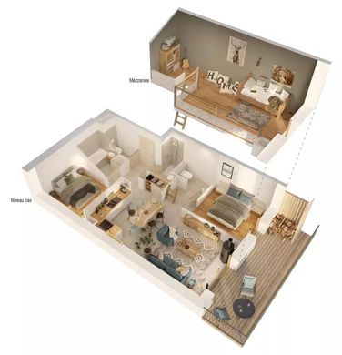 Appartement in Hauteluce, Savoy