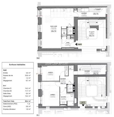 Appartement à Rochefort, Charente-Maritime