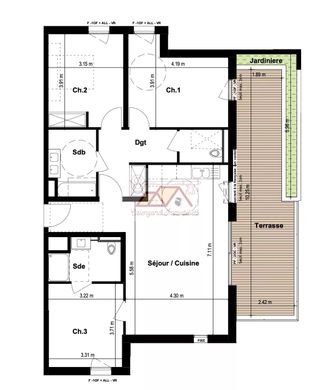 Apartamento - Calvi, Alta Córsega