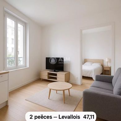 Apartment in Levallois-Perret, Hauts-de-Seine