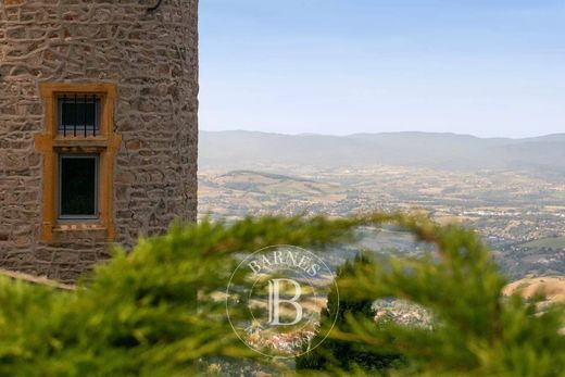 Schloss / Burg in Courzieu, Rhône