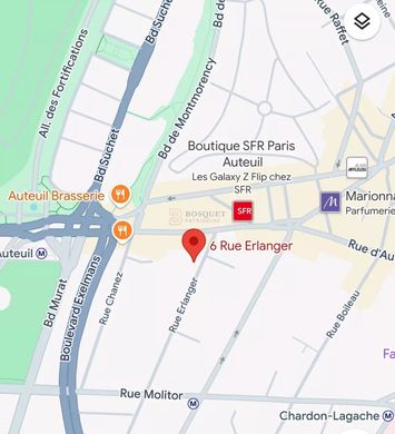 Bureau à La Muette, Auteuil, Porte Dauphine, Paris