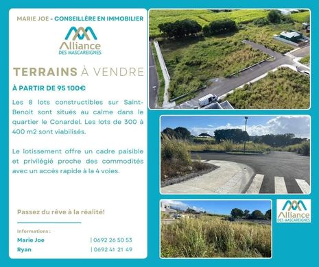 地皮  Saint-Benoît, Réunion