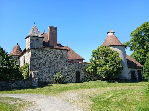 Castle in Anzême, Creuse