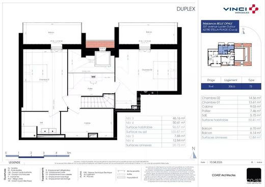 Duplex in Stella-Plage, Pas-de-Calais