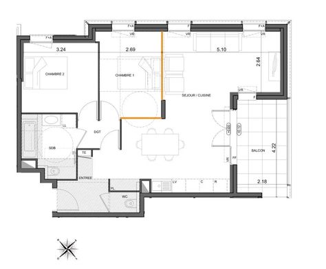 Apartament w Golfe-Juan, Alpes-Maritimes