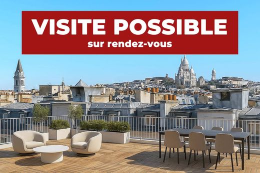 复式住宅  Montmartre, Abbesses, Grandes-Carrières, Paris