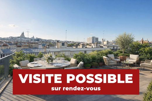 Duplex w Montmartre, Abbesses, Grandes-Carrières, Paris