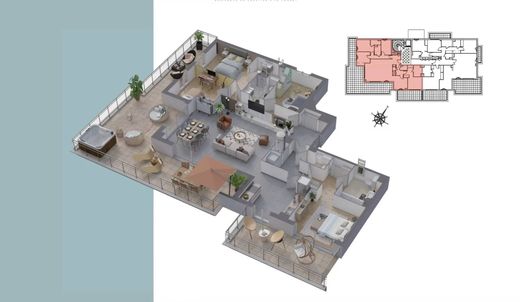 Apartment / Etagenwohnung in Le Cannet, Alpes-Maritimes