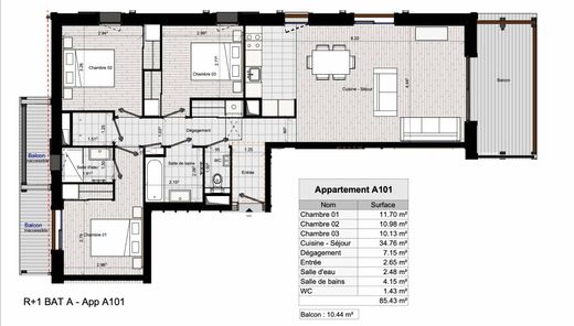 아파트 / Morillon, Haute-Savoie