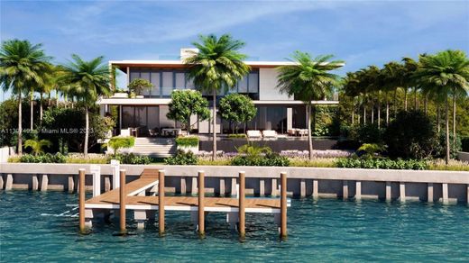 Maison de luxe à Miami Beach, Comté de Miami-Dade