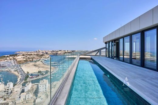 Двухуровневые апартаменты, Гзира, Il-Gżira