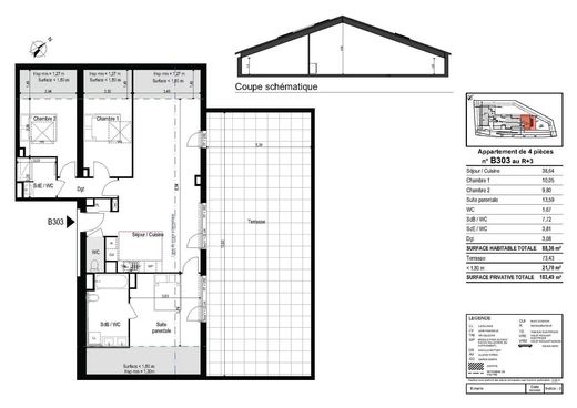 Apartment / Etagenwohnung in Marseillan, Hérault