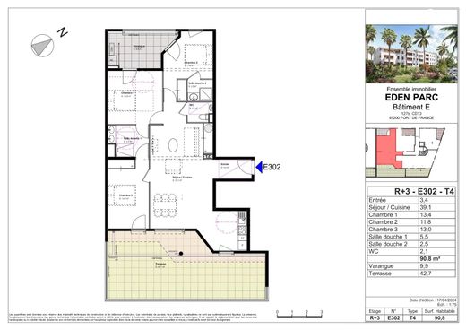 Daire Fort-de-France, Martinique