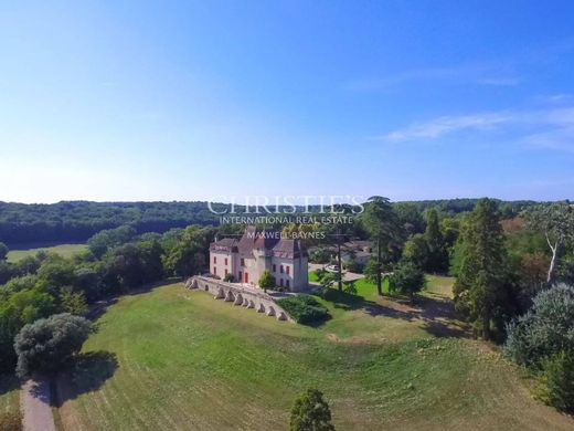 Castle in Monségur, Gironde