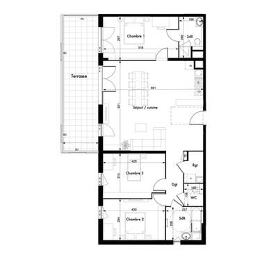 Apartment / Etagenwohnung in L'Haÿ-les-Roses, Val-de-Marne