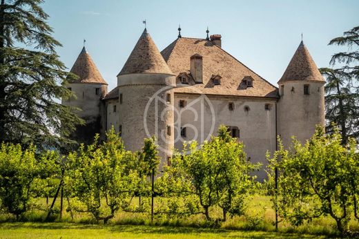 Zamek w Bons-en-Chablais, Haute-Savoie