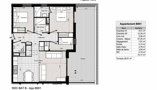 Apartment in Morillon, Haute-Savoie