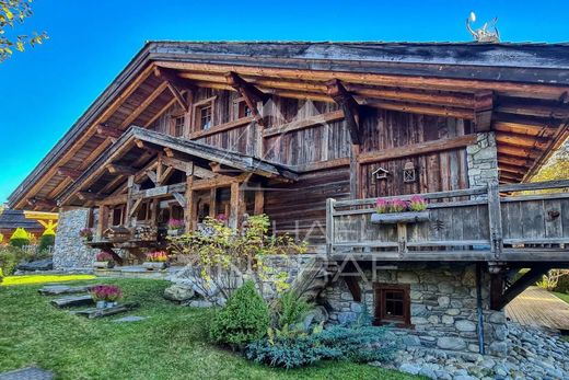Megève, Haute-Savoieのカントリー風またはファームハウス