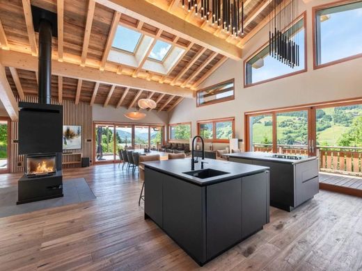 Megève, Haute-Savoieのシャレー