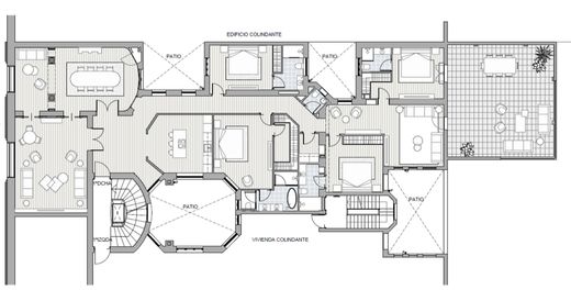 Barrio Salamanca, マドリッドのアパートメント