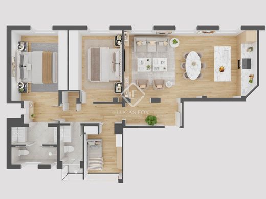 Apartament w Madryt, Provincia de Madrid