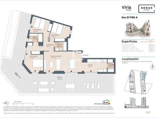 Penthouse in Valencia, Provinz Valencia
