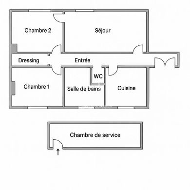 Квартира, Monceau, Courcelles, Ternes, Paris