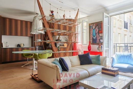 Appartement à Montmartre, Abbesses, Grandes-Carrières, Paris