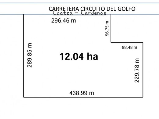 Αγροτεμάχιο σε Cárdenas, Estado de Tabasco