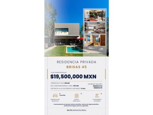 منزل ﻓﻲ Solidaridad, Estado de Quintana Roo