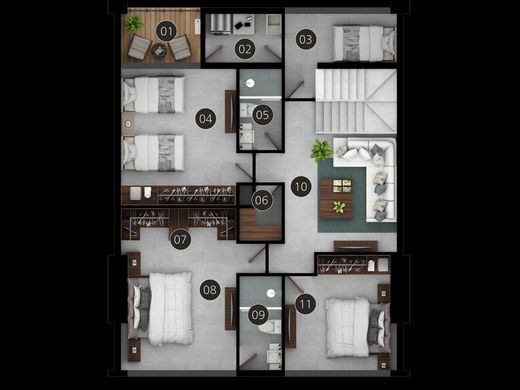 Appartement à Monterrey, Nuevo León