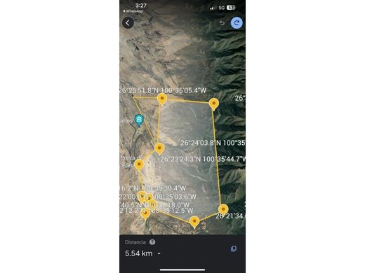 Grond in Mina, Nuevo León