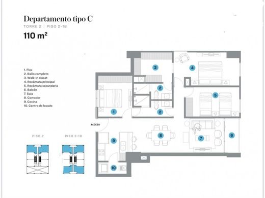 Διαμέρισμα σε Monterrey, Estado de Nuevo León