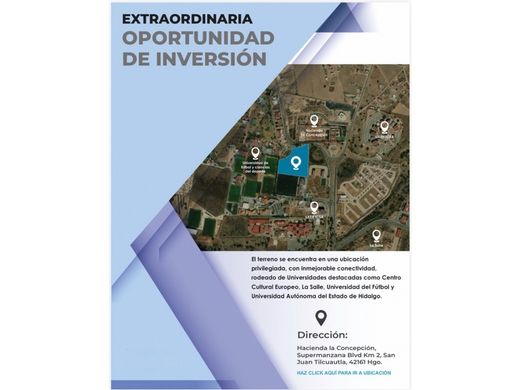 Terreno - San Agustín Tlalixticapa, Alfajayucan